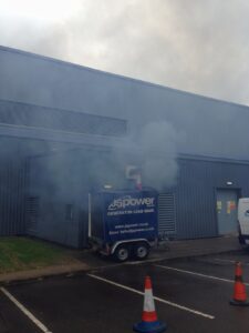 Investigating Diesel Generator Smoke